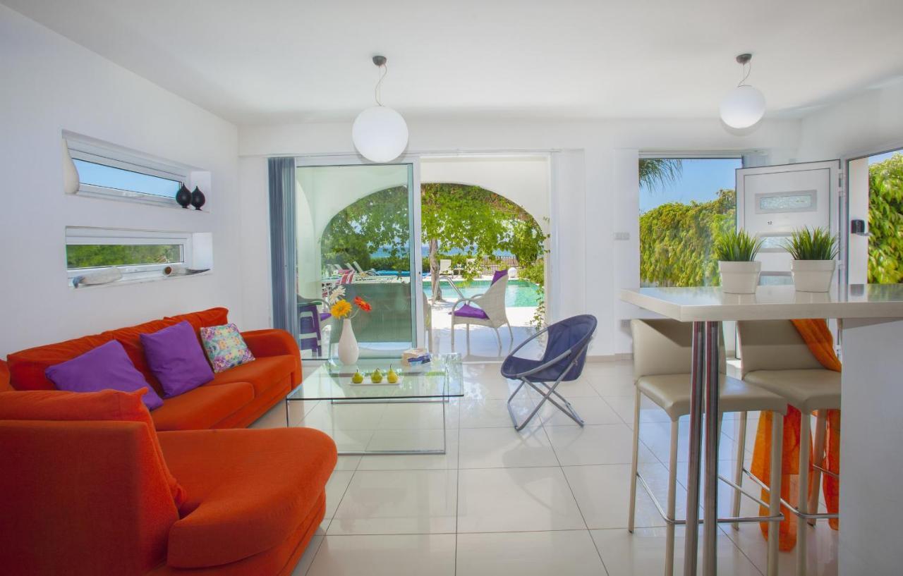 Ayia Thekla Seafront Villa Lavender Ayia Napa Exterior foto